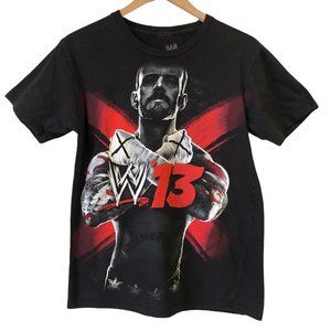 WWE '13 CM Punk X photo graphic tee shirt M